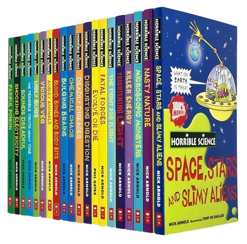 Nick Arnold Horrible Science Collection 20 Books Set