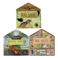 A Clover Robin Book of Nature Series 3 Books lift-the-flap Collection