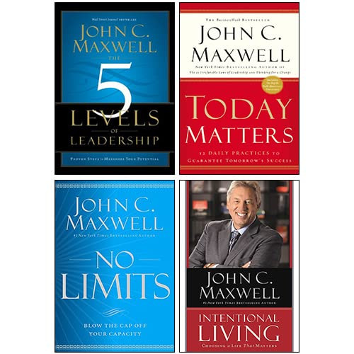 John C. Maxwell 4 Books Collection Set