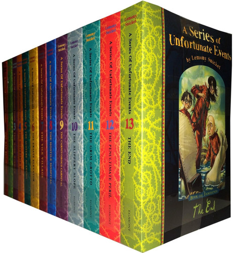 A Series of Unfortunate Events Lemony Snicket 13 Books Collection