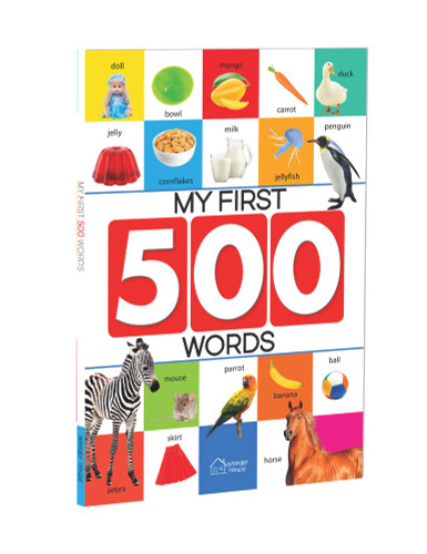 My First 500 Words: Early Learning Picture Book