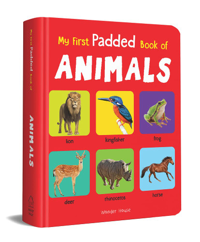 My First Padded Book of Animals: Early Learning Padded Board Books