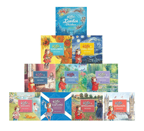 James Mayhew Katie Series 10 Books Collection Set Pack Inc London
