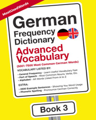 German Frequency Dictionary - Advanced Vocabulary: 5001-7500 Most