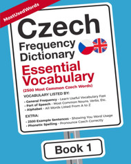 Czech Frequency Dictionary - Essential Vocabulary: 2500 Most Common