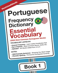 Portuguese Frequency Dictionary - Essential Vocabulary: 2500 Most