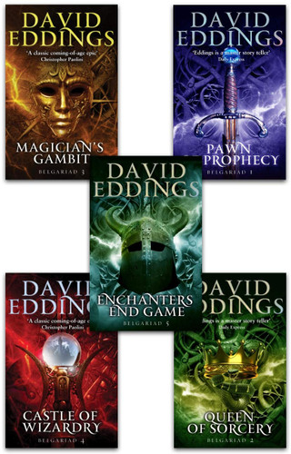 The Belgariad Series 5 Books Collection Set By David Eddings