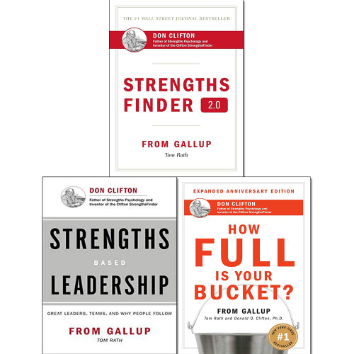 StrengthsFinder 2.0 Collection Tom Rath 3 Books Bundle