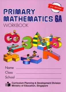 Primary Mathematics 6A Workbook U.S. Edition