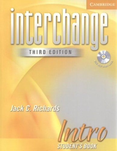 Interchange Intro Student's Book With Audio Cd