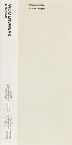 Womenswear Memopad /anglais
