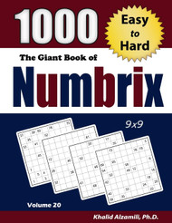 The Giant Book of Numbrix: 1000 Easy to Hard: