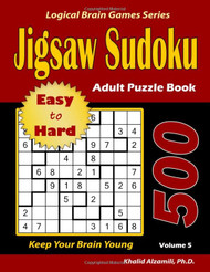 Jigsaw Sudoku Adult Puzzle Book