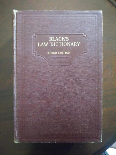 Black's Law Dictionary