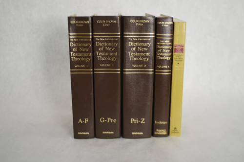 The New International Dictionary of New Testament Theology Complete 3