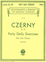 Czerny - 40 Daily Exercises Op. 337