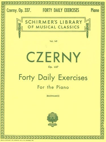 Czerny - 40 Daily Exercises Op. 337
