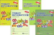 Primary Mathematics Grade 5 SET Textbooks 5A and 5B Workbooks 5A and 5B
