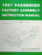 1957 Chevrolet Car Assembly Manual Reprint