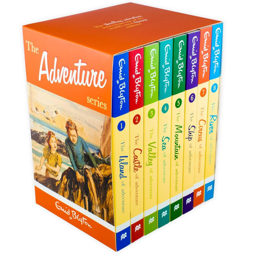 Enid Blyton Adventure Series 8 Books Box Set Collection Children Enid Blyton Adventure Series 8 Books Box Set Collection Children