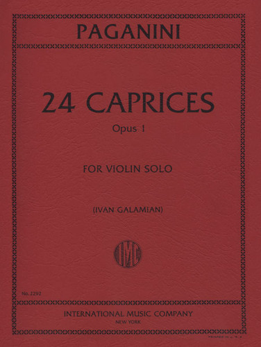 Paganini Niccolo- 24 Caprices for Violin