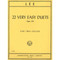 Lee Sebastian - 22 Very Easy Duets Op 126 - Two Cellos -