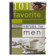 101 Favorite Bible Verses for Men Inspirational Cards to Keep or Share