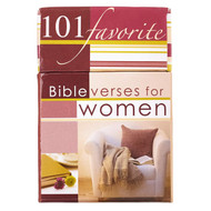 101 Favorite Bible Verses for Women Inspirational Cards to Keep or