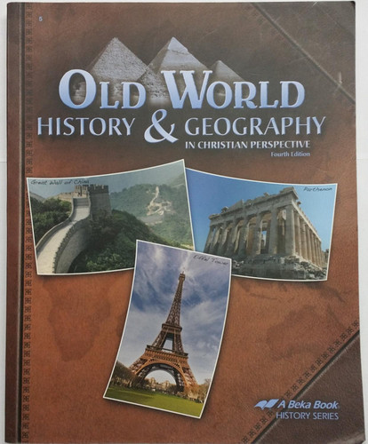 Old World History and Geography in Christian Perspective; Fourth