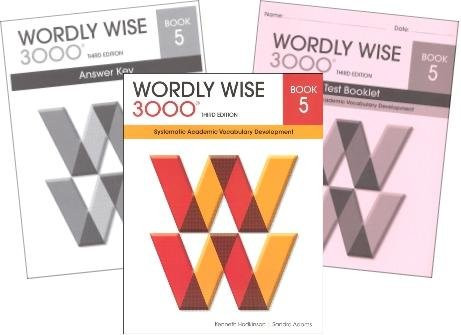 Wordly Wise 3000 Grade 5 SET Student Answer Key and Tests