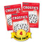 Crostics Hidden Word Puzzles for Teens Adults & Seniors - 4 Pack