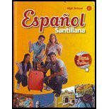 espanol Santillana 1 High School