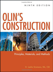 Olins Construction Principles Materials and Methods by Simmons H.