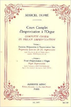 Cours Complet D'improvisation a L'orgue/vol 1/edition Francaise Et