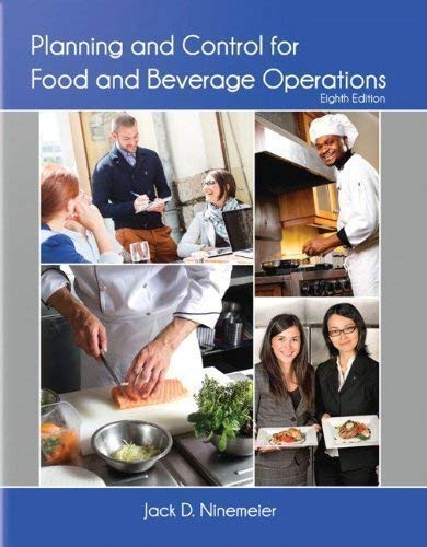 Planning and Control for Food Operations