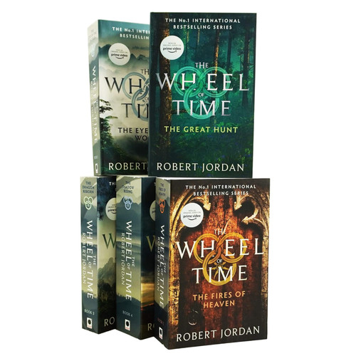 Robert Jordan The Wheel of Time Collection Set includes Books 1-5