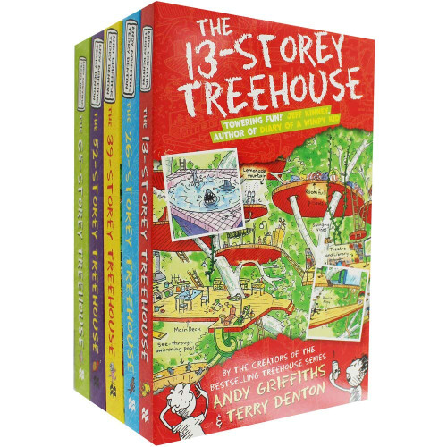 Treehouse Books Collection Andy Griffiths 5 Books Set