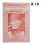 Somanath Books Sri Sai Divya Pooja Book Pack Of 10 (Telugu)
