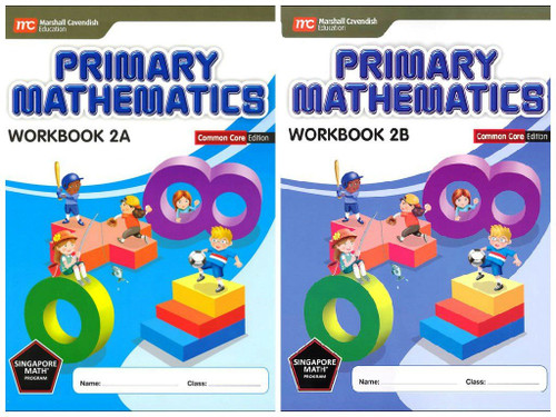 Primary Mathematics Workbook Bundle 2A+2B (Common Core Edition)