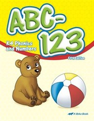 ABC-123 - Abeka K4 4 Year Old Kindergarten Mathematics and Phonics