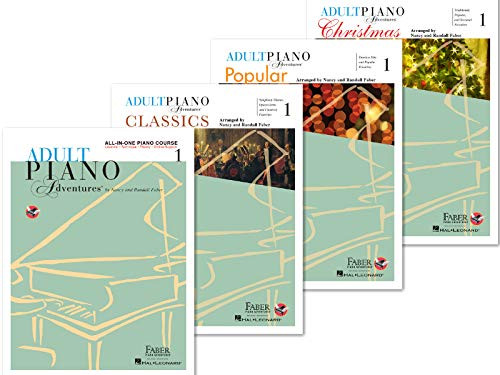 Faber Adult Piano Adventures Books 1 Set