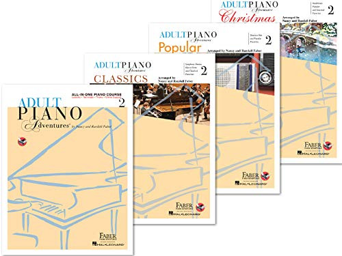 Faber Adult Piano Adventures Books 2 Set