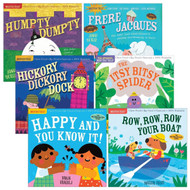 Indestructibles Classic Nursery Rhymes - Set of 6