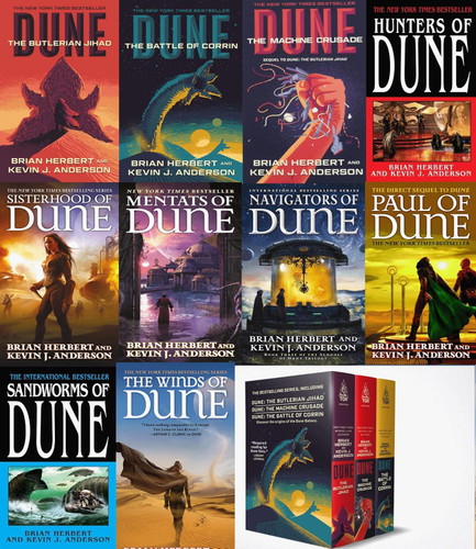 Dune Universe 10 books collection set