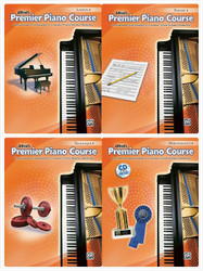 NEW Alfred's Premier Piano Course Level 4 Books Set