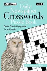 Daily Newspaper Crosswords Puzzle Book: Daily Puzzle Enjoyment for a