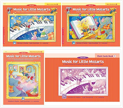 NEW Alfred's Music for Little Mozarts Level 1 Set
