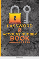 Password & Account Number Book