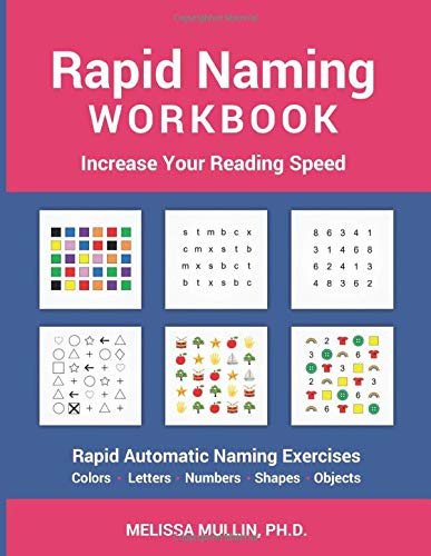 Rapid Naming Workbook: Increase Your Reading Speed