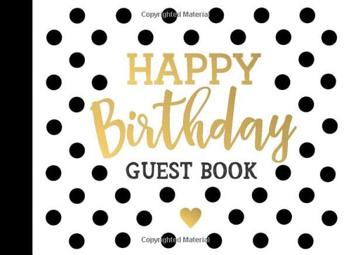 Happy Birthday Guest Book